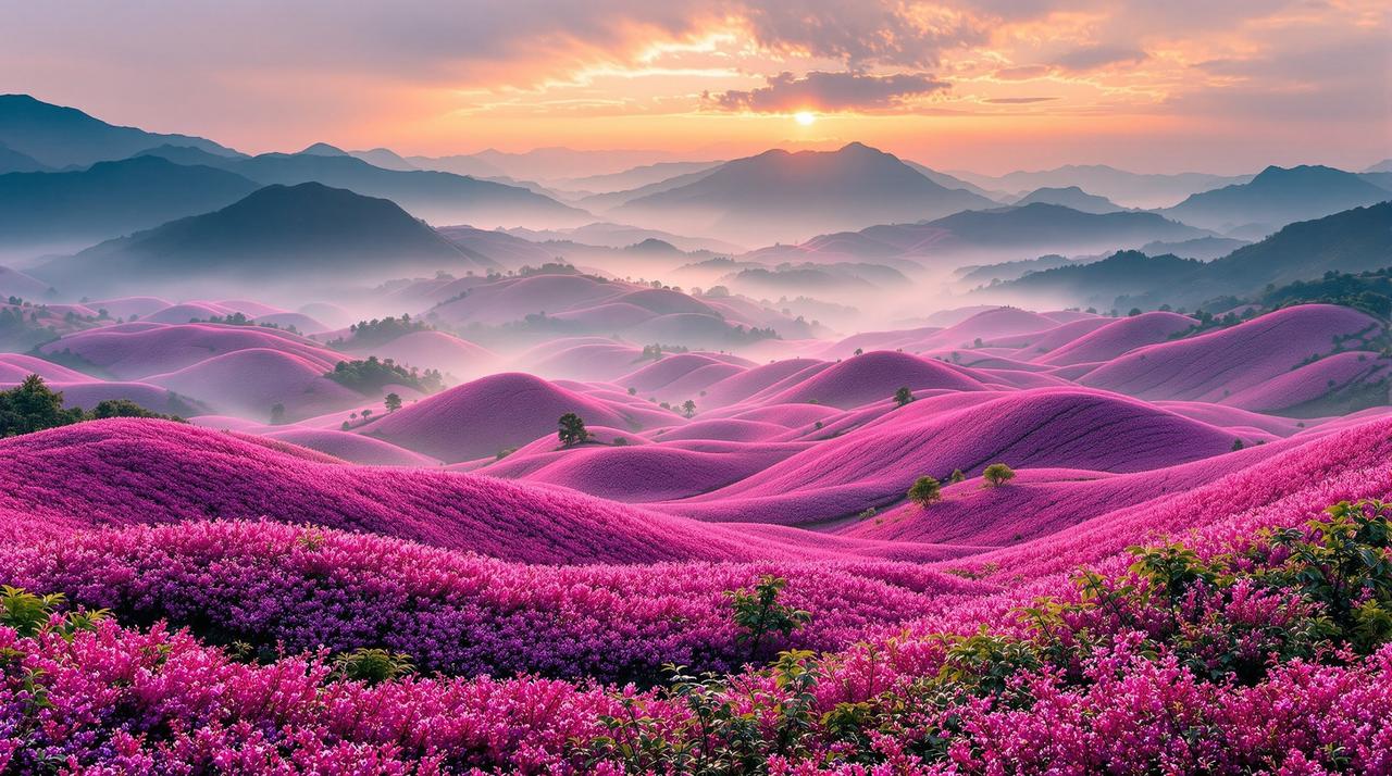 速速电影院 - 贵州百里杜鹃花海全景实拍 速速电影院 - 贵州百里杜鹃花海全景实拍