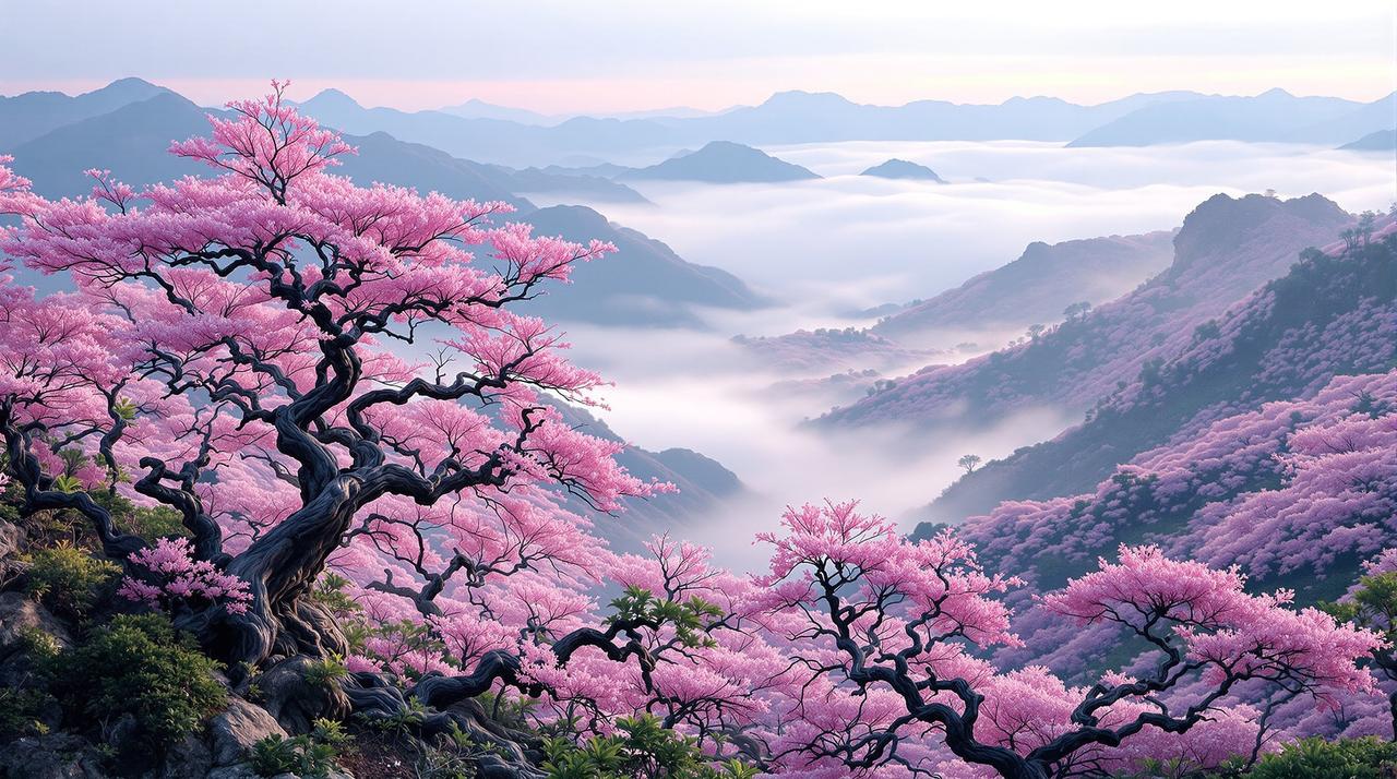 速速电影院 - 浙江天台山云锦杜鹃花海漫游 速速电影院 - 浙江天台山云锦杜鹃花海漫游
